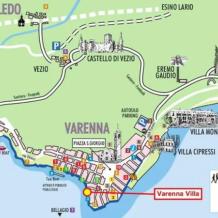 Varenna Villa فارينا